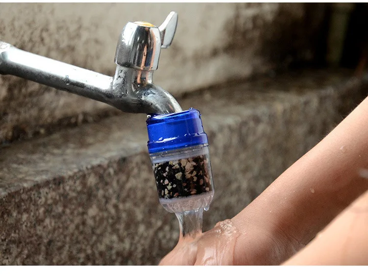 Cozinha quente filtro de água carvão ativado torneira do agregado familiar purificador de água remover oxidação filtragem sedimentos boa qualidade