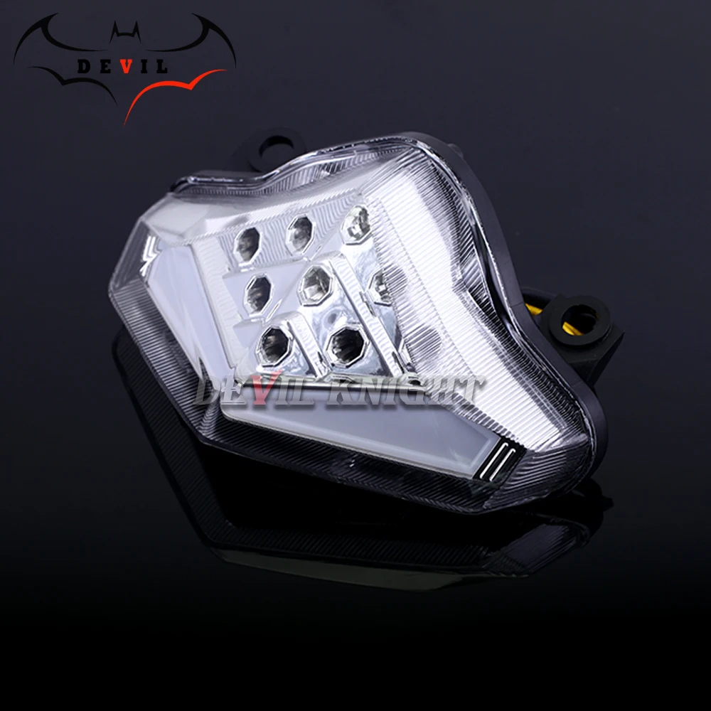 For 2012 2013 2014 2015 KAWASAKI ER6 ER-6N ER6F ER6N Ninja 650R 400 Rear Tail Light Brake Turn Signals Integrated LED Light