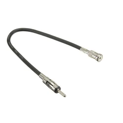 New Car Radio Stereo ISO TO DIN Male Aerial Antenna Extension Cables Adapter
