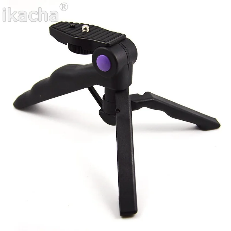 Mini Portable Foldable Folding Tripod Stand Camera DV Camcorder DSLR Easy-hold Handy Self For Digital Camera for G1X G12 G11