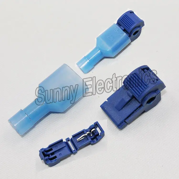 30pcs Wire Cable Connectors Terminals Crimp Scotch Lock Quick Splice Electrical Car Audio 22-10AWG 0.5mm-6.0mm Kit Tool Set