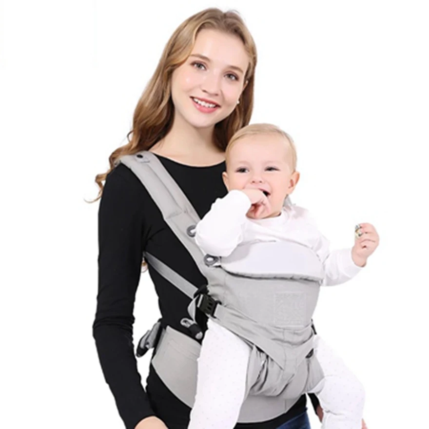 Baby Carrier Breathable Front Facing Infant Sling Backpack Pouch Wrap Kangaroo For 0-36 Months