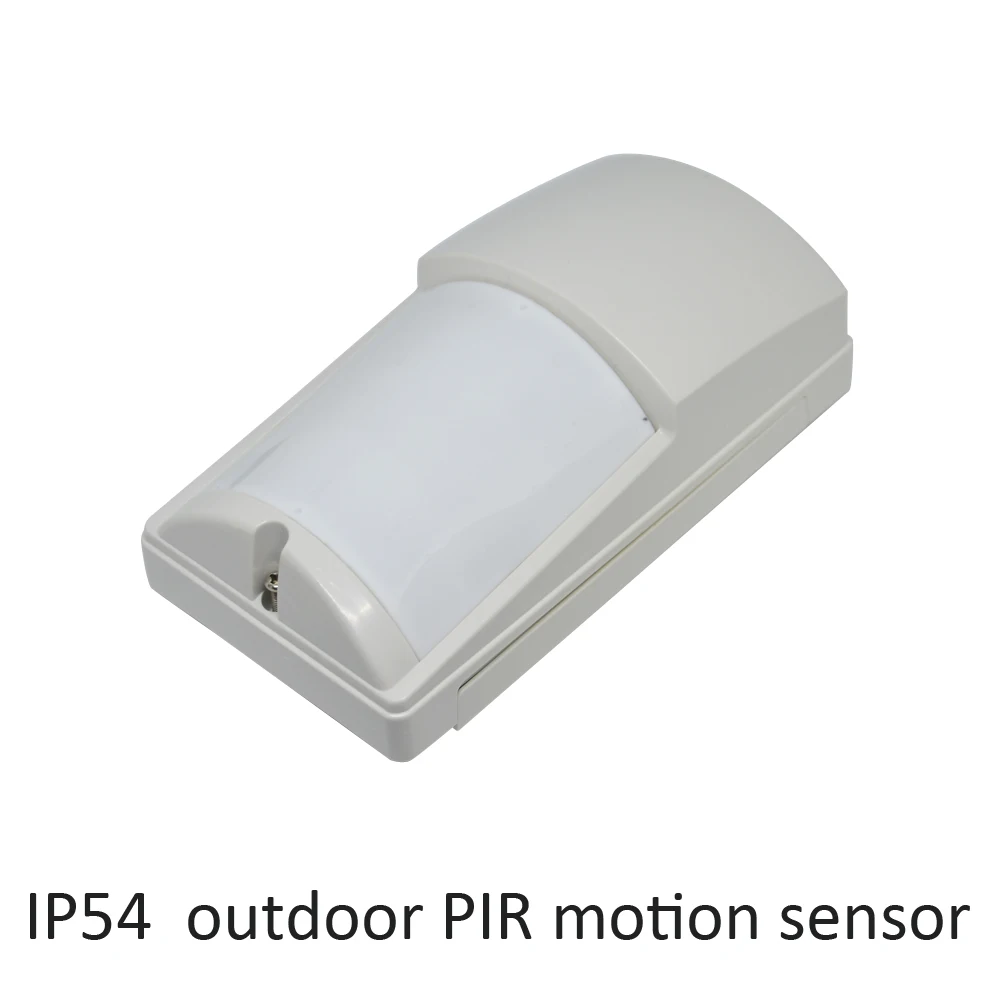 LX-402 NC NO signal output option Security Alarm sensor IP54 waterproof outdoor infrared detector wall-mounted pet immunity