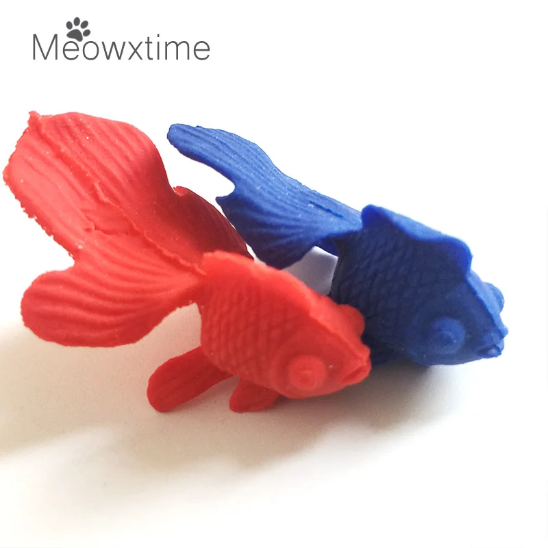 10pcs/lot Multi Colors Of Golden Fish Crystal Soil Gels Growing Up In Water Magic Grow Animal Toys