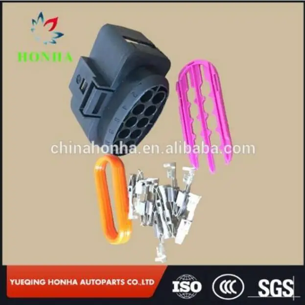 

2/5 pcs 1J0 973 715 10 Pin 1.5mm car waterproof connector auto electrical plug socket 1J0973715