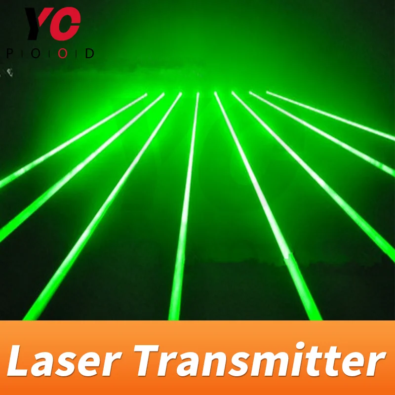 Laser Transmitter Escape Game laser escape room props 12v green laser arrays transmitter device YOPOOD