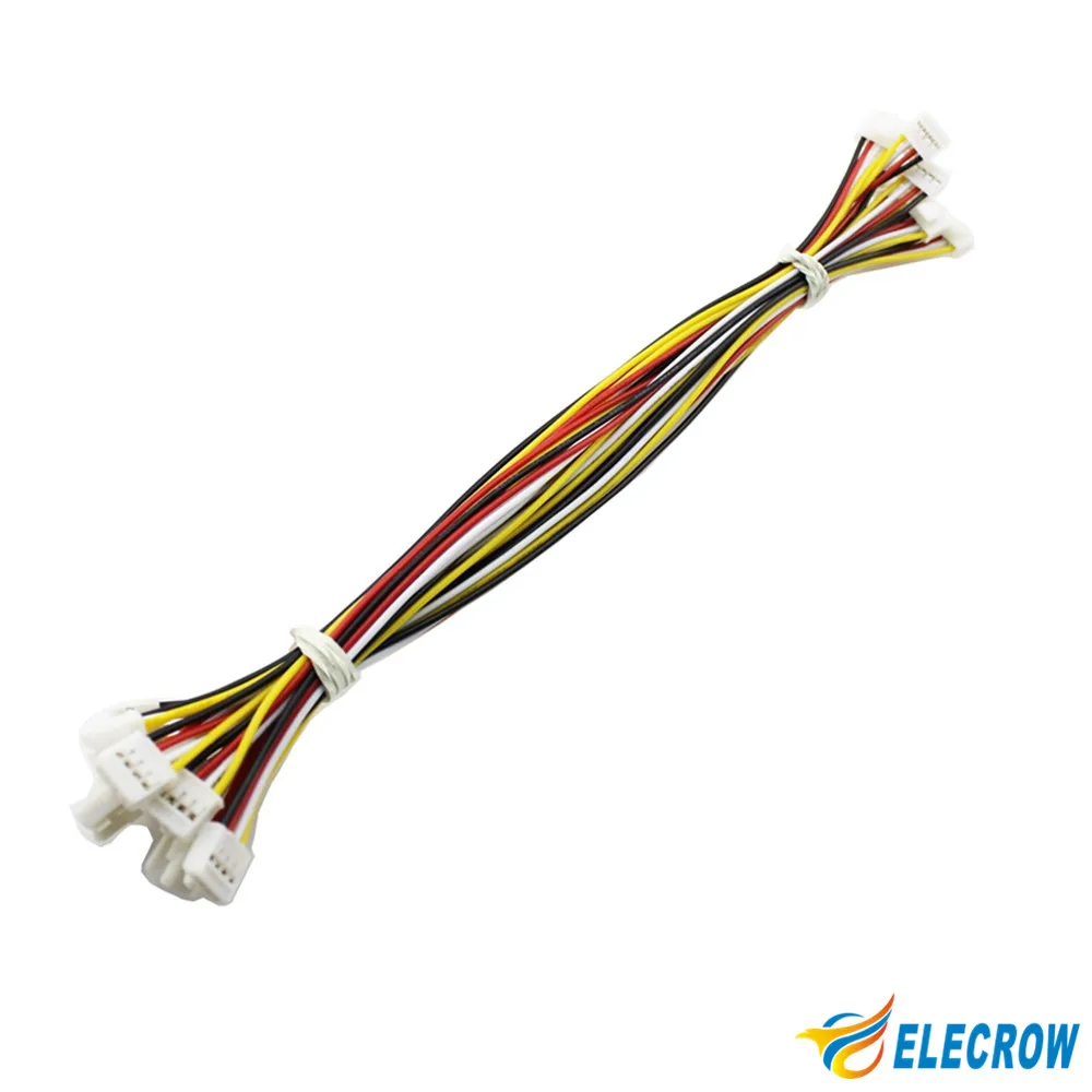 Elecrow 4 Pin Cable Wire Crowtail Connecting Modules with Main Control Board Electronic DIY Kit 5pcs/pack image 3