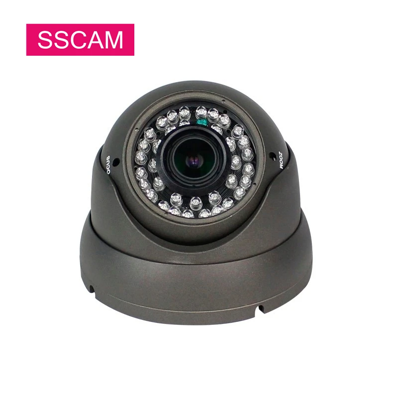 

5MP AHD CCTV Camera Indoor 4xZoom Manual Focal Lens Video Surveillance Analog CCTV Camera 30M Night Vision for Home Safety