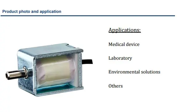 

KOGE KSV05A DC 3V Micro Electric Solenoid Valve Mini Air Gas Valve Normally Open Type N/O for Medical Blood Pressure Monitor