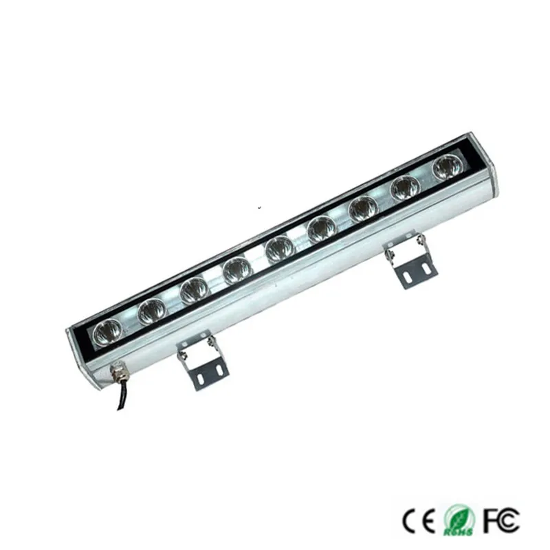 4pcs/lot,DHL Free shipping,0.5m 18W AC85-265V LED Wall Washer 45 Degree Emitting Color is Warm White