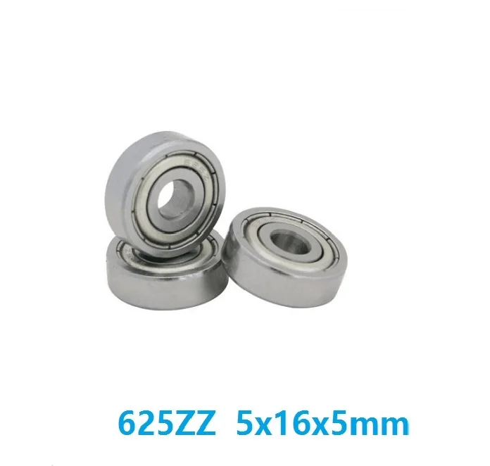 

500pcs/lot 625ZZ 625-ZZ 625 ZZ 2Z 625Z 5*16*5mm Deep Groove Ball bearing Miniature Ball Bearings 5x16x5mm