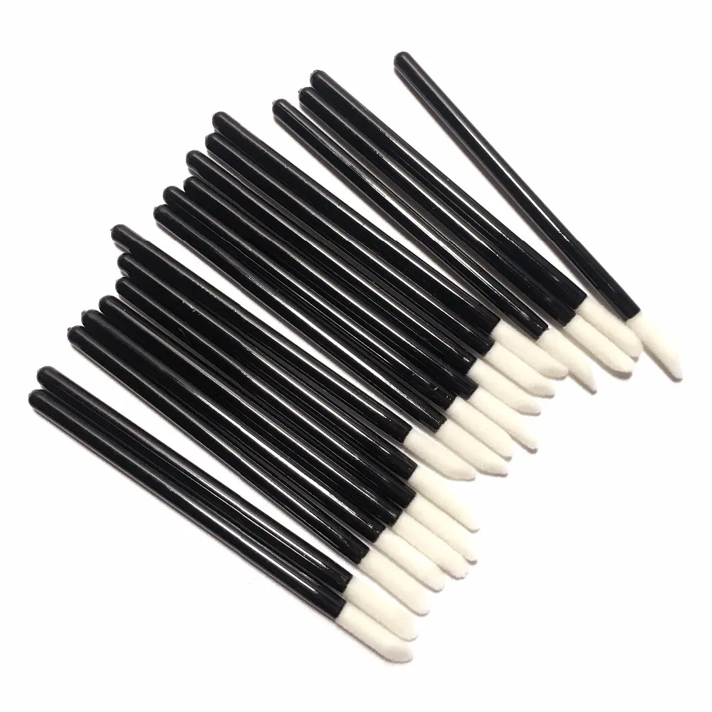 Lip Brush Wands White Wand Disposable Lip Brush Wands Applicator Cosmetic Makeup Tool