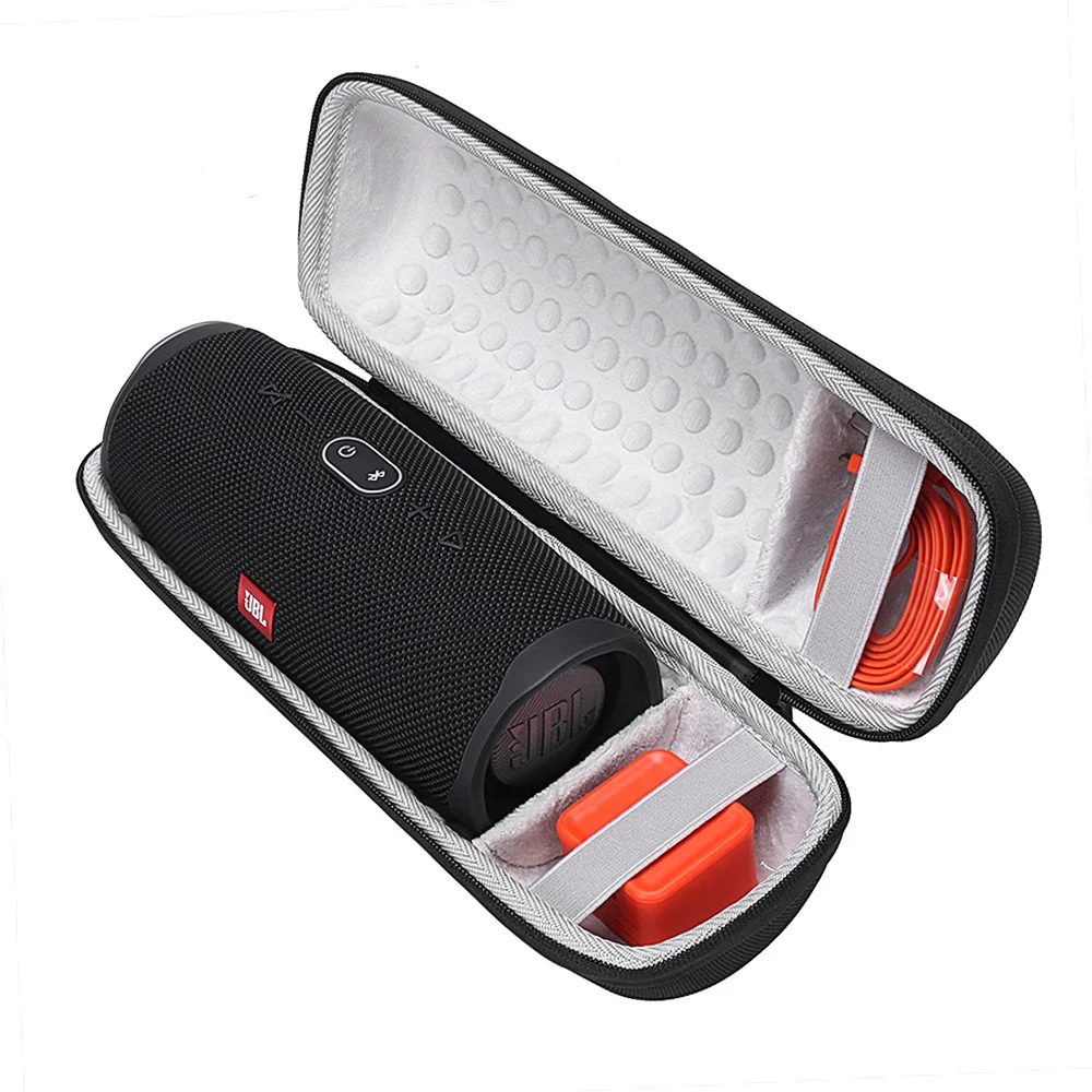 2019 Newest EVA Hard Carrying Bag Case for JBL Charge 4 Portable Waterproof Wireless Bluetooth Speaker- Fits USB Plug and Cable