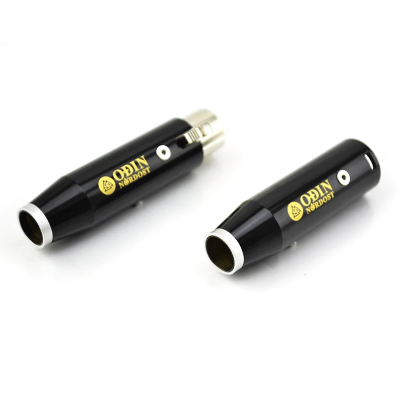 4 STUKS XLR stekkers gebalanceerde stekkers audio XLR verzilverd balanced stekkers