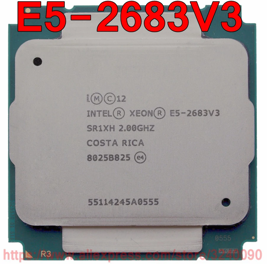 

Intel Xeon CPU E5-2683V3 SR1XH 2.00GHz 14-Cores 35M LGA2011-3 E5-2683 V3 processor E5 2683V3 free shipping E5 2683 V3