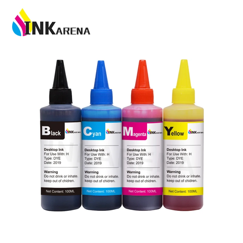 100ml Bottle Refill Dye Ink for Brother LC525 LC529 LC505 LC509 LC535 LC539 For Brother DCP-J100 DCP-J105 MFC-J200 Printer Ink