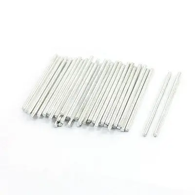 

RC Toy Car Model Part Stainless Steel Round Rods Axles 40mm x 2mm 50Pcs