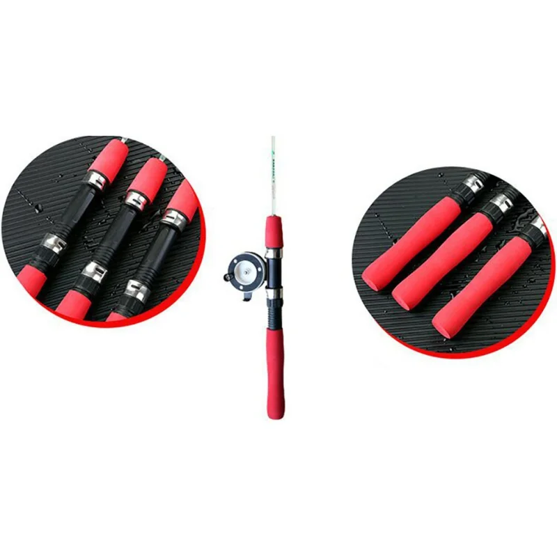 Outdoor Winter Ice Fishing Rods Fishing Reels To Choose Rod Combo Pen Pole Lures Tackle Spinning Casting Hard Rod New