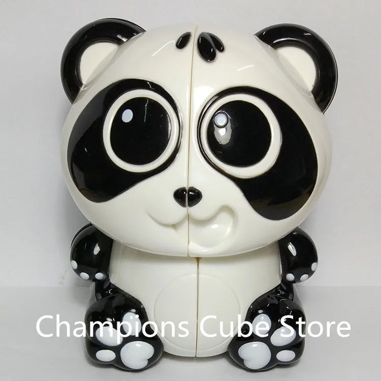 Nieuwste Collectie Zhisheng Yuxin Panda 2X2 Speed Cube Magic Puzzel Professionele Cubo Magico Kind Brain Teaser Educatief Kid speelgoed