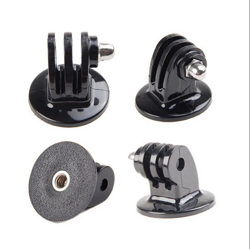 Camera Tripod Adapter Accessories Tripod Mount Bracket Outdoor Action stand for pro5 4 3 2 sj4000 5000 wholesale 100pcs