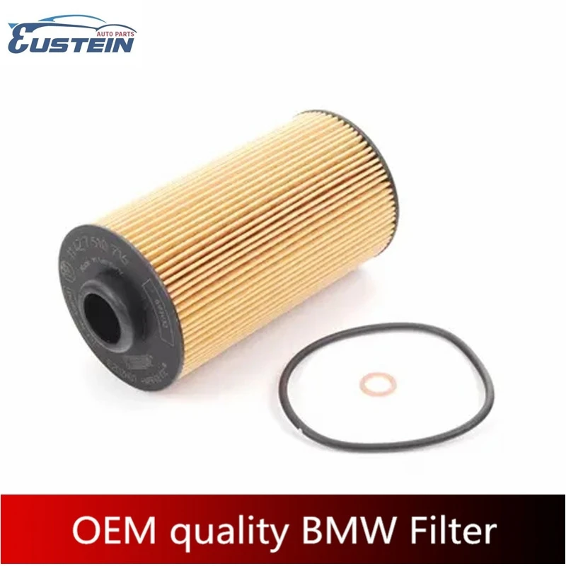 Original quality oil filter for BM E31 E32 M60 4.0L 850Ci M62 4.4L M73 5.4L 11427510717 11421745390