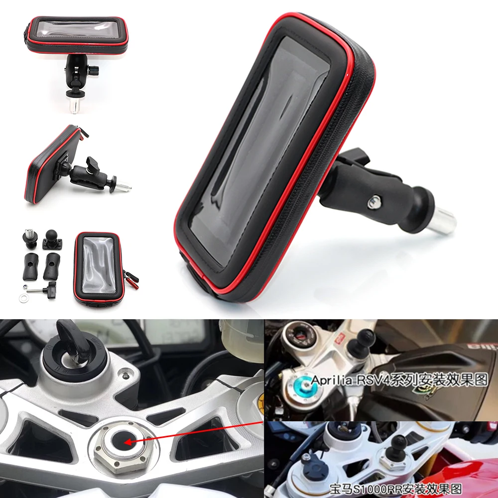 

Navigation Phone Holder Motorcycle Frame Bracket Support Stand Mount For HONDA F5 CBR650F VFR1200 BMW S1000RR HP4 2010 14 15