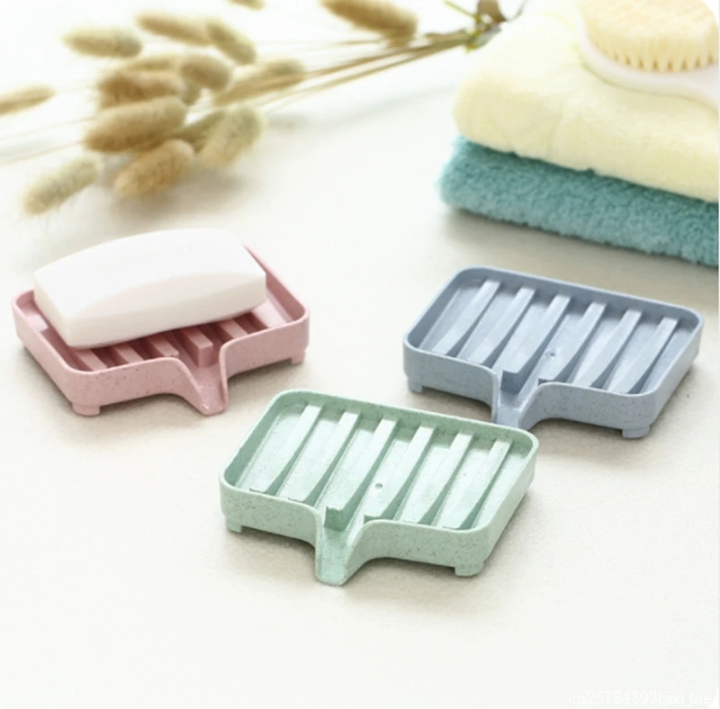 

100pcs Drainage Soap Dish Bathroom Draining Soap Boxes Storage Soap Holders Kitchen Tub Sponge Storage Cup Rack