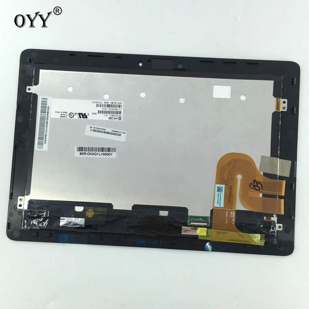 LCD Display Touch Screen Digitizer Glass Assembly with frame For Asus Transformer Pad TF700 TF700T TCP10D47 V0.2 5184N FPC-1