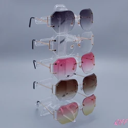 5 Layers Glasses Eyeglasses Sunglasses Show Stand Holder Frame Display Rack