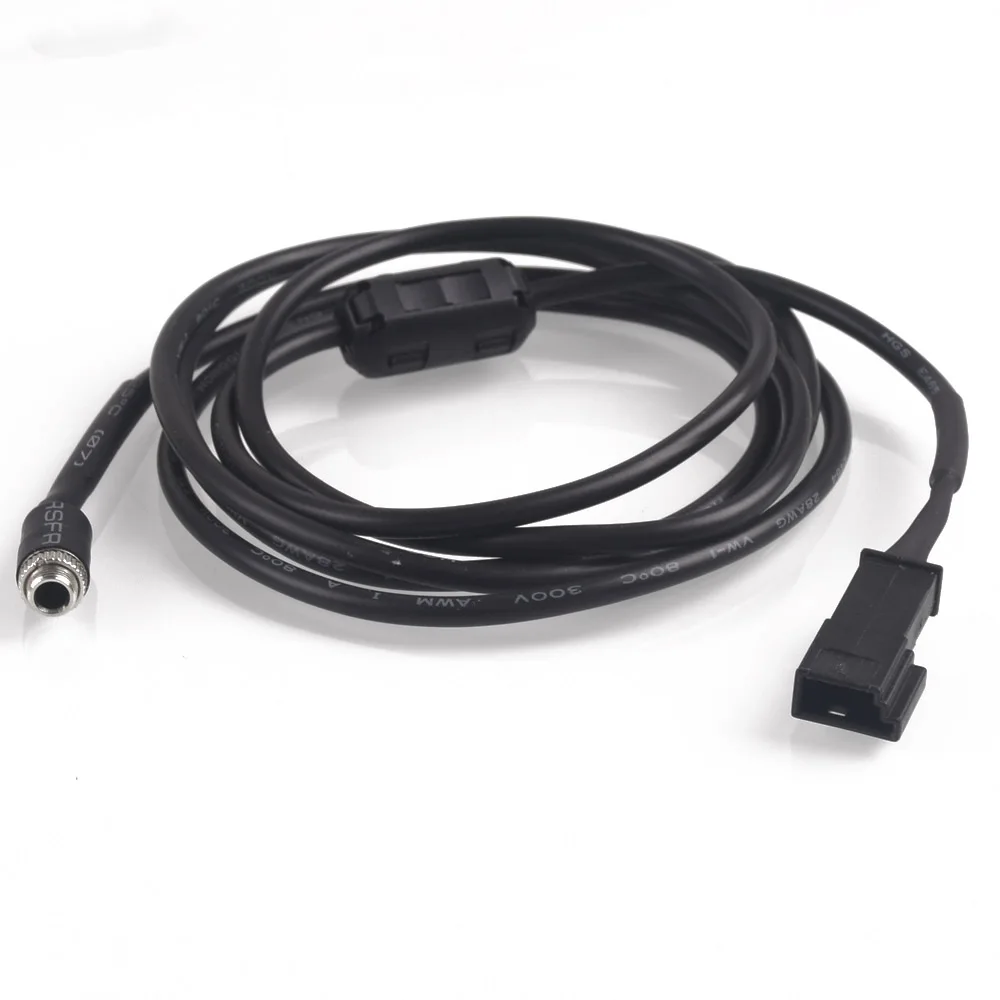 Samochód 3.5mm 3pin kobiet Audio muzyka przewód AUX Adapter wejścia dla BMW BM54 E39 E46 E53 X5