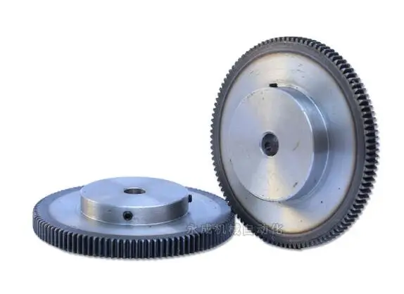 1pc Spur Gear Pinion 150t 1 Mod Gear Rack 150 Teeth Bore 10mm Spur Gear Precision 45 Steel CNC Rack And Pinion