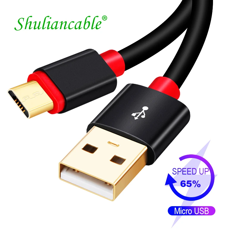 10 unids/lote venta de Cable de carga rápida Micro USB 30cm 1m1.5m 2m 3m para Cable cargador de sincronización de datos de teléfono móvil Android