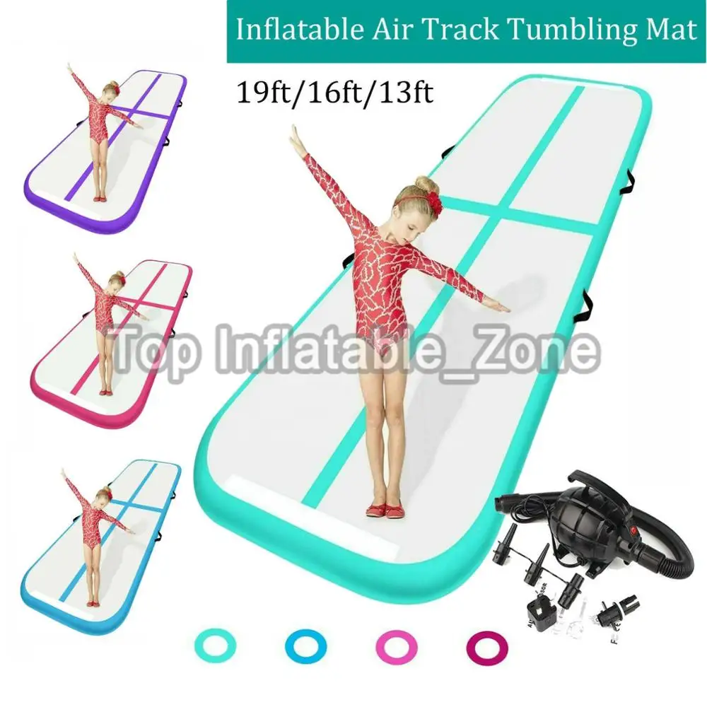 

Free Shipping Free Pump Gymnastic Mat 3*1*0.1M/3*1*0.2M Inflatable Air Track/Air Floor/Tumbling Mat Track Cheap Bouncing Mat