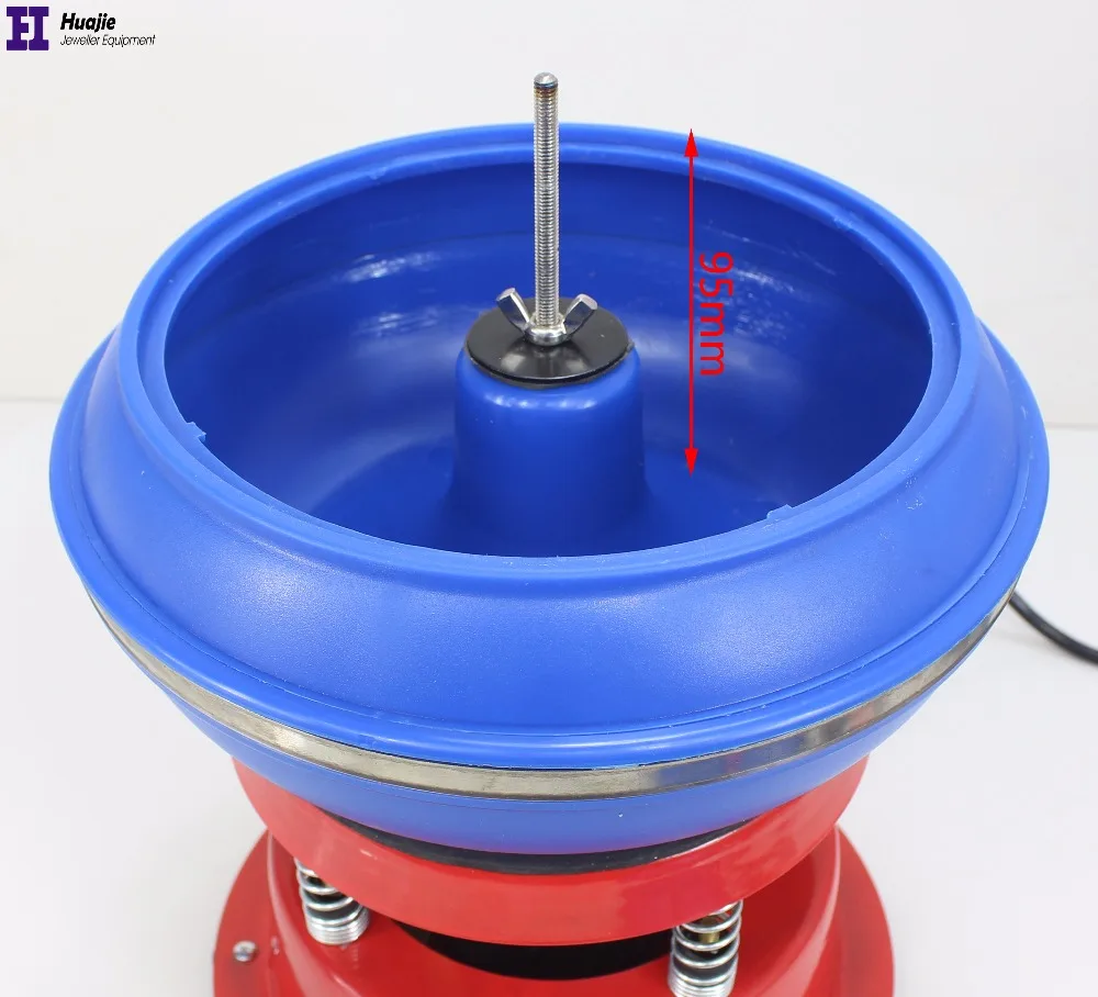 7gtool Jewelry Vibrating Tumbler Tumbling Polishing Machine  For Metal Jewellry Polisher Grinder