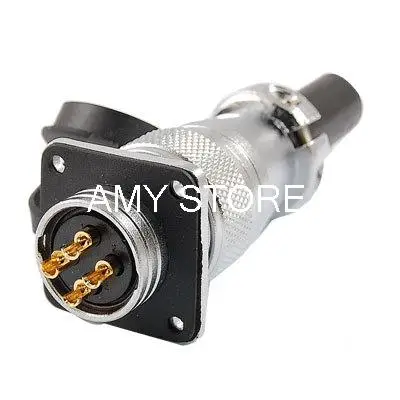 1Pc AC 250V 25A 4 Pins Aviation Electric Deck Connector PLS20-4