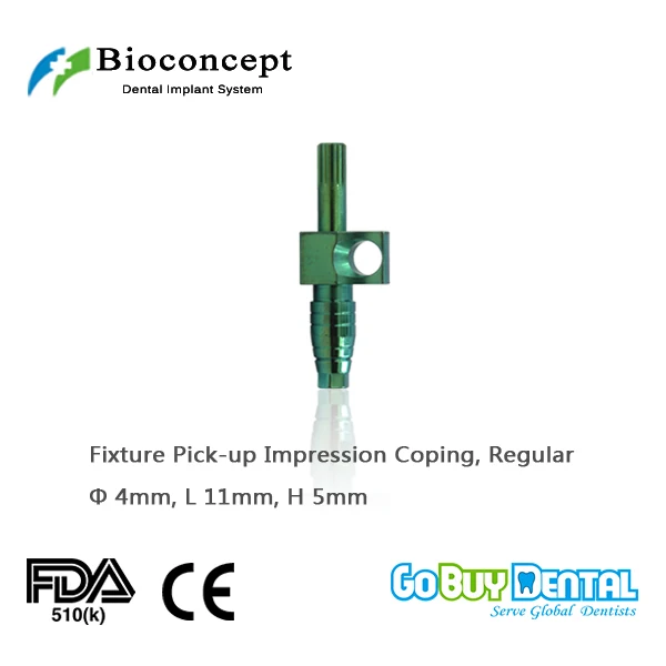 Bioconcept Regular Fixture Pick-up Impression Coping φ4.0mm, Length 11mm(362210)