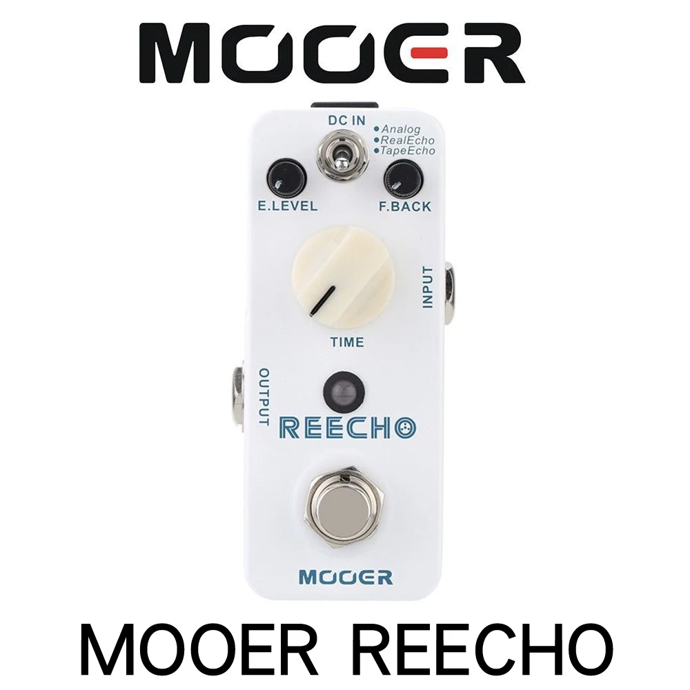 

Mooer MDL2 Reecho Micro Guitar Effect Pedal Mini Digital Delay Electric Guitar Pedal True Bypass Guitar Parts & Accessories