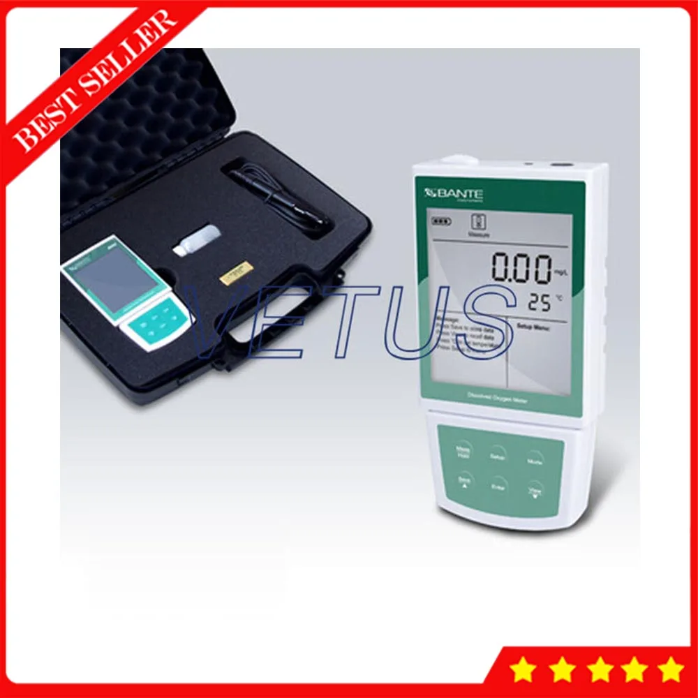 Bante820 Economical Portable Dissolved Oxygen Meter With 0.00 to 20.00mg/L Range