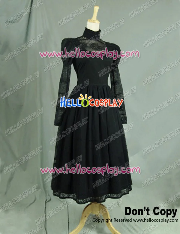 Edwardian 1920's Style Retro Dress Ball Gown Reenactment Stage Lolita Dress Costume H008