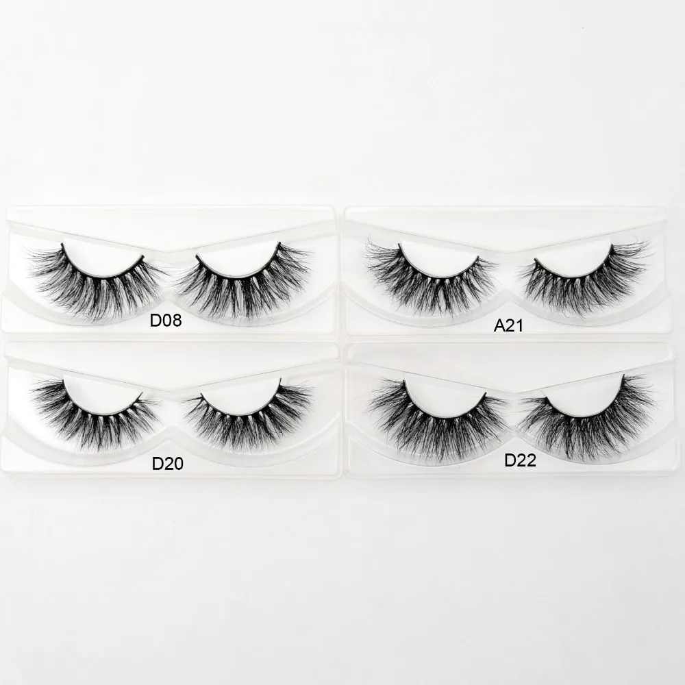 30 pairs/pack visofree eyelashes with tray no box wholesale 3d mink lashes makeup mink eyelashes handmade crisscross lash cilios