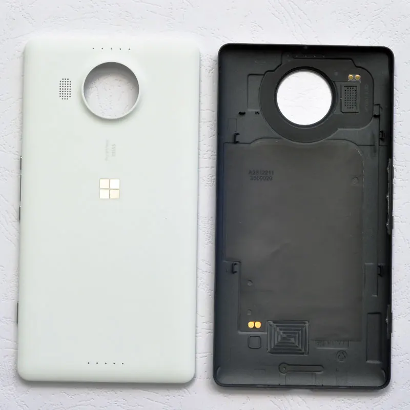 ZUCZUG New Plastic Rear Housing For Nokia Microsoft Lumia 950XL задний корпус Battery Cover Back Case With NFC+Side Buttons