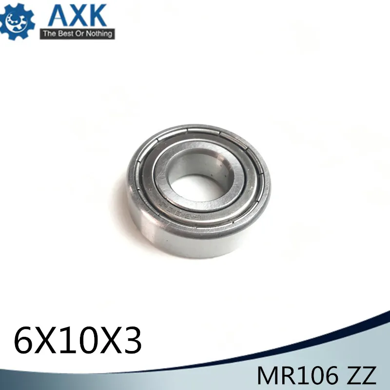 MR106zz Bearing 6*10*3 mm ( 10 PCS ) ABEC-5 Miniature MR106 Z ZZ High Precision MR106Z Ball Bearings