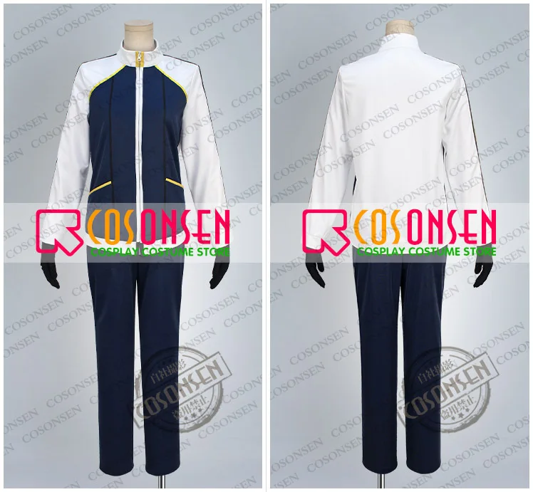 COSPLAYONSEN Webgame Touken Ranbu Nakigitsune Casual Clothing Cosplay Costume With Mask Any Size