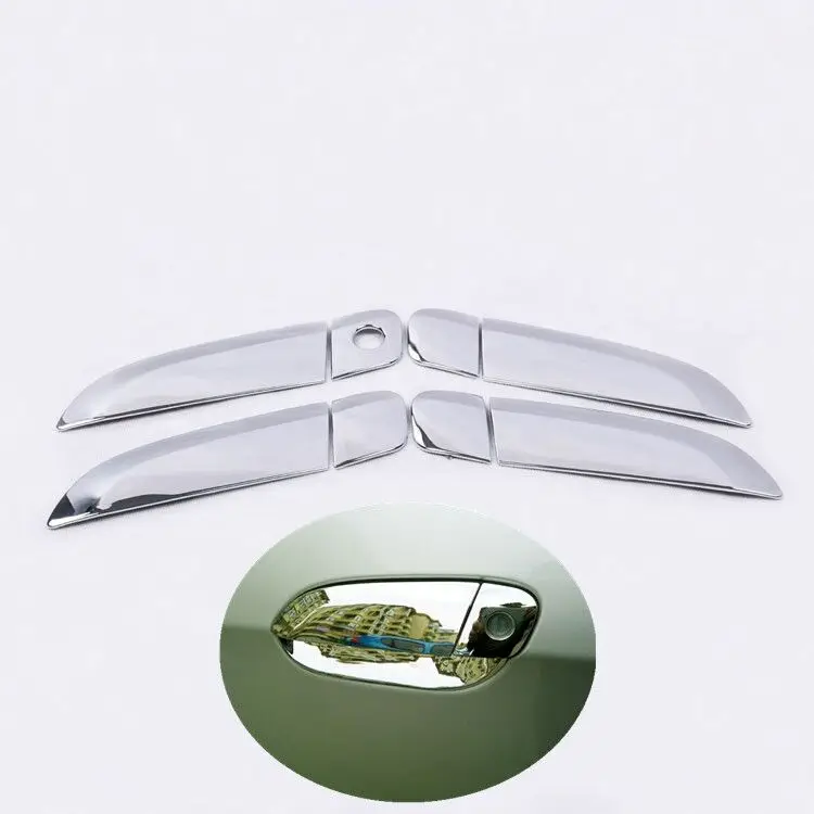 

Chrome Car Door Handle Cover Bowl Trim For Chevrolet Sail 2010 2011 2012 2013 2014 2015 Car Accessories Stickers Styling Decal