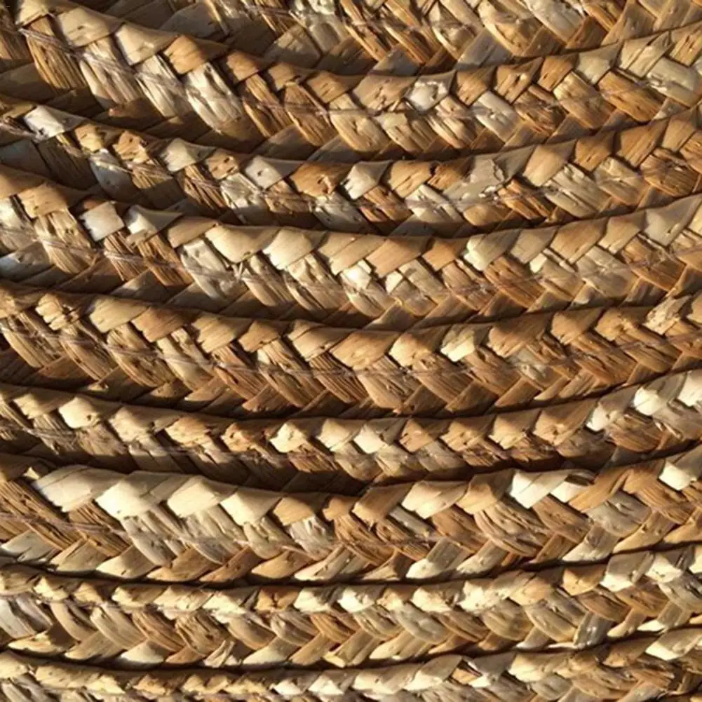 Retro cinese bambù Rattan pescatore cappello fatto a mano cappello di paglia secchio pioggia turismo berretto danza pesca cono cappello parasole