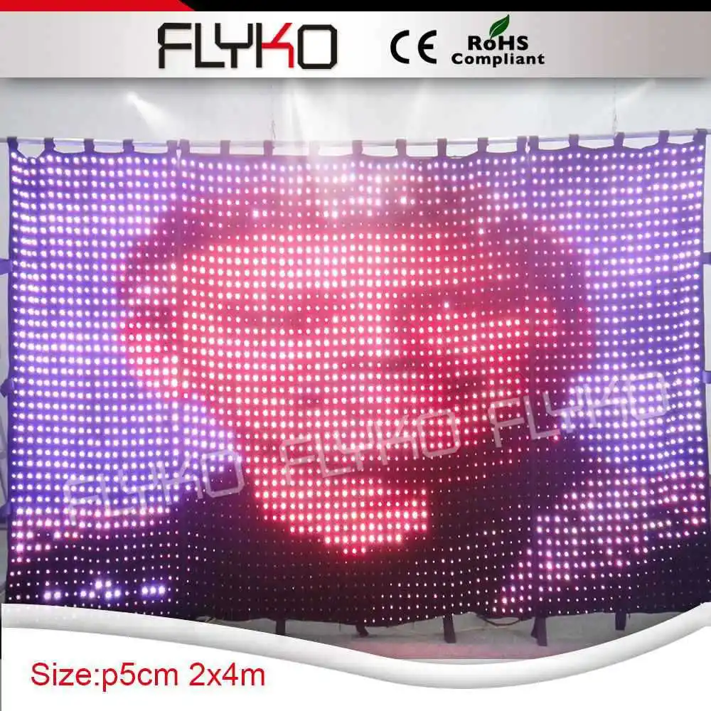 Fashionable Tv Show Led Curtain Strip decoration stage curtain