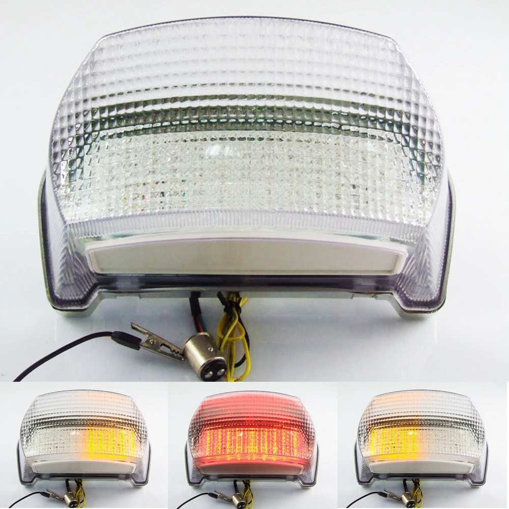 

Led Motorcycle Rear Tail Light Brake Turn Signal Integrated For KAWASAKI ZX-7R 1996-2003 ZX-7RR 1996-1997 GPZ1100 1995-1997