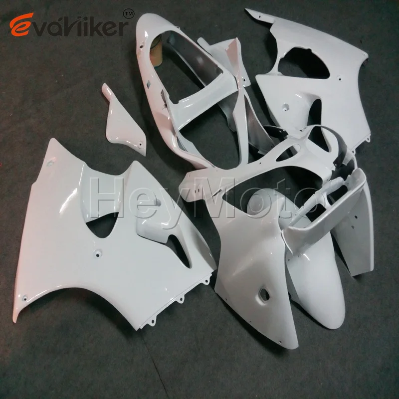 

ABS Plastic fairing for ZX6R 2000 2001 2002 white ZZR600 2005 2006 2007 2008 05 08 motorcycle bodywork kit Injection mold