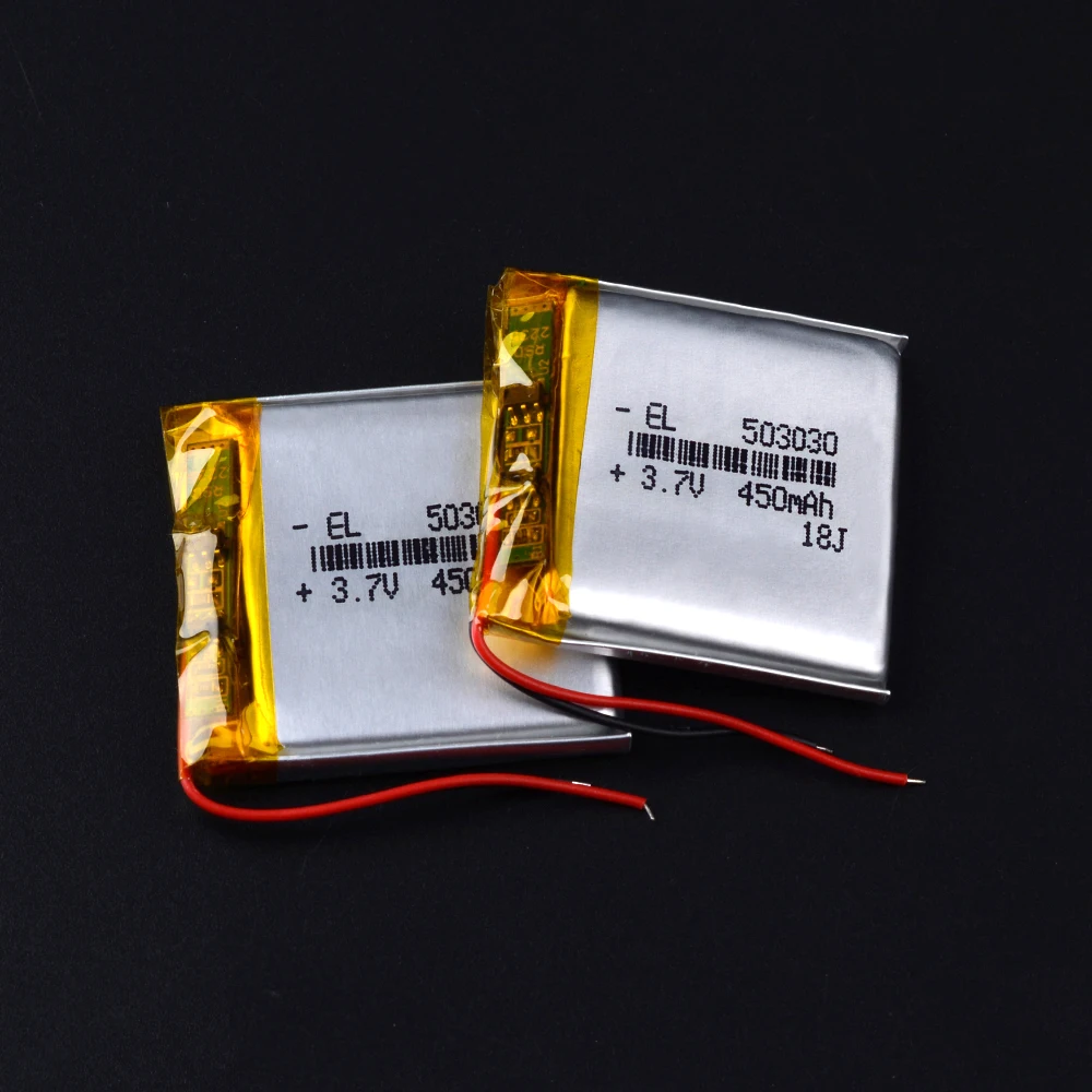 Автомобильный видеорегистратор 503030, 3,7 в, 500 мА · ч, 453030, литиевая полимерная аккумуляторная батарея, GPS, bluetooth, динамик