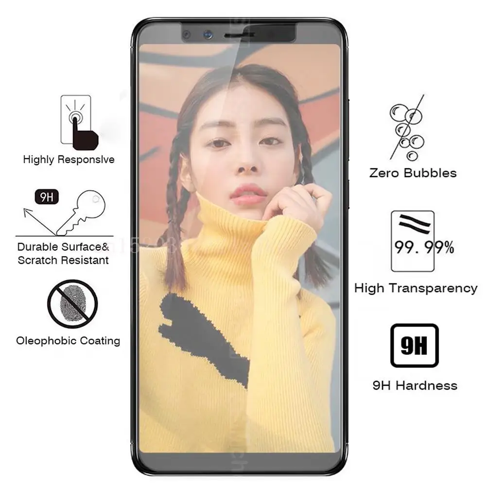 2.5D 9 H Gehard Glas Voor Lenovo k5 pro Screen Protector Transparante Beschermende Film Voor Lenovo k5pro Glas